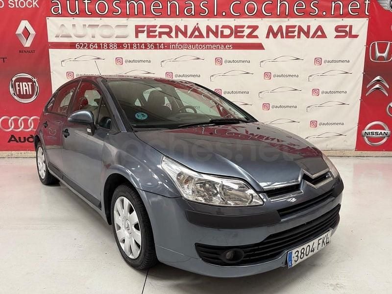 Usado Citroën C4 110 CV (80 kW) 2007 Azul Berlina