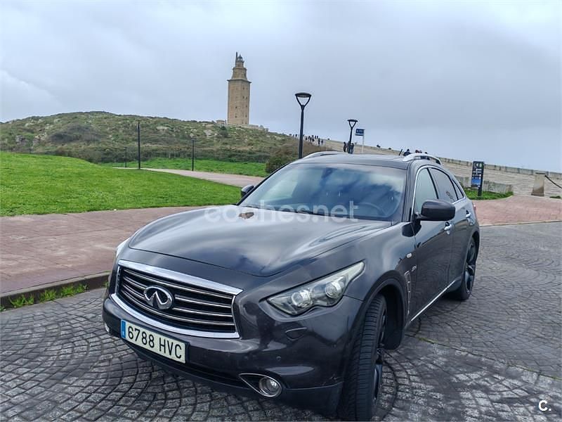 Usado Infiniti QX70 Premium 238 CV (175 kW) 2014 Negro SUV