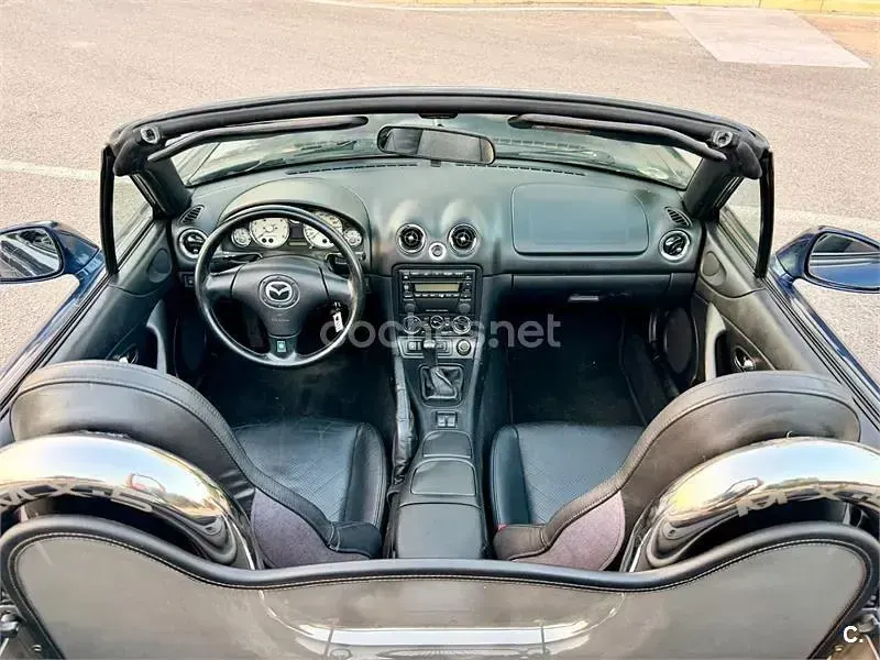 Usado Mazda MX5 Sportive 146 CV (107 kW) 2002 Azul Descapotable