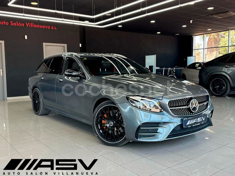 Gris / plata Usado 2020 Mercedes E53 AMG Familiar | 39.900 € (Precio justo) - Imagen 1/4