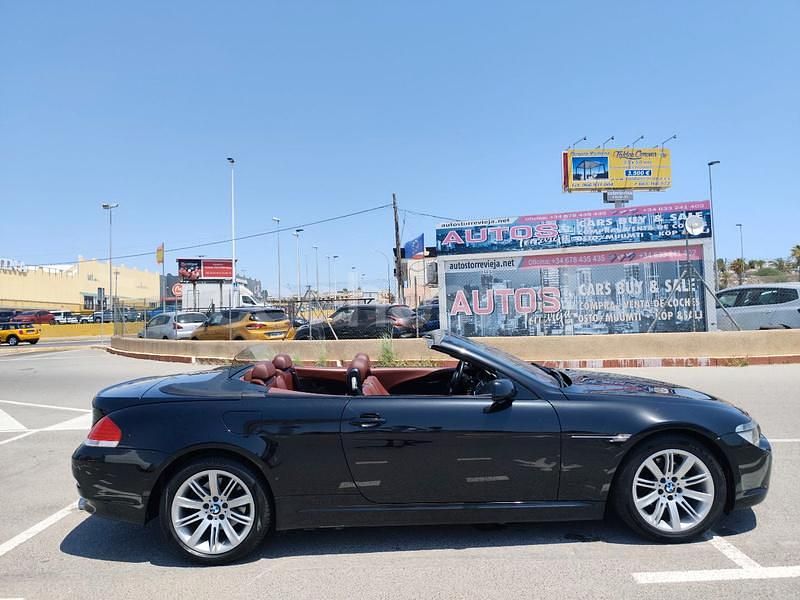 Usado BMW 630 Cabriolet 258 CV (189 kW) 2006 Negro Descapotable