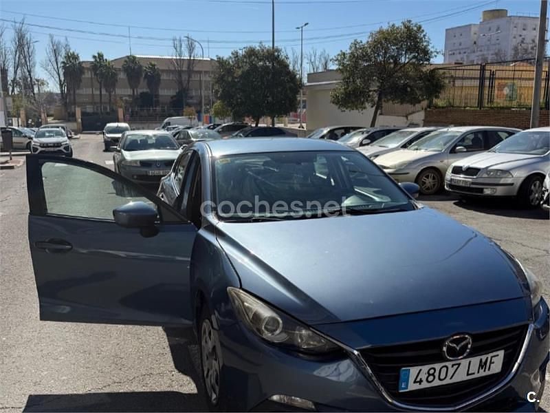 Usado Mazda 3 100 CV (73 kW) 2016 Azul Berlina