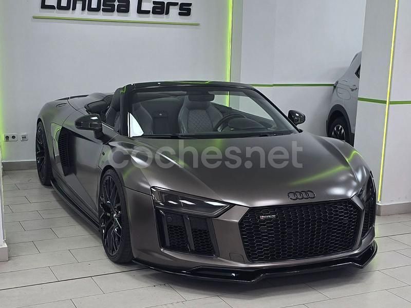 Usado Audi R8 Spyder Exclusive 610 CV (448 kW) 2018 Marrón Descapotable