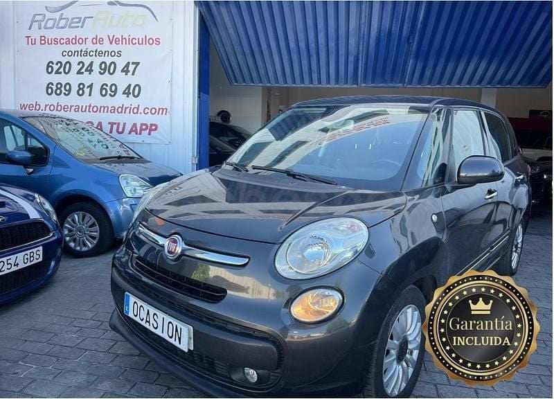 Usado Fiat 500L Lounge 105 CV (77 kW) 2016 Negro Monovolumen