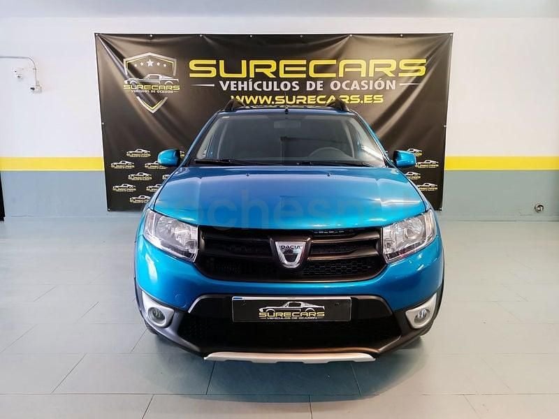 Usado Dacia Sandero Stepway 90 CV (66 kW) 2015 Azul Berlina