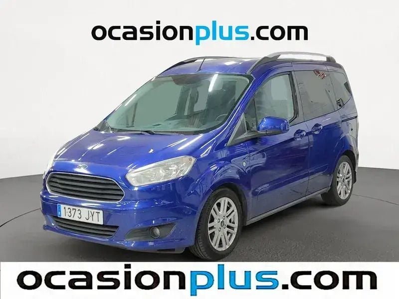 Azul Usado 2017 Ford Tourneo Courier Titanium Monovolumen | 8364 € (Super precio) - Imagen 1/4
