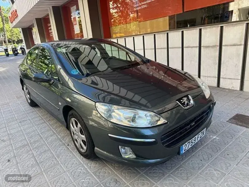 Usado Peugeot 407 125 CV (91 kW) 2008 Verde Berlina