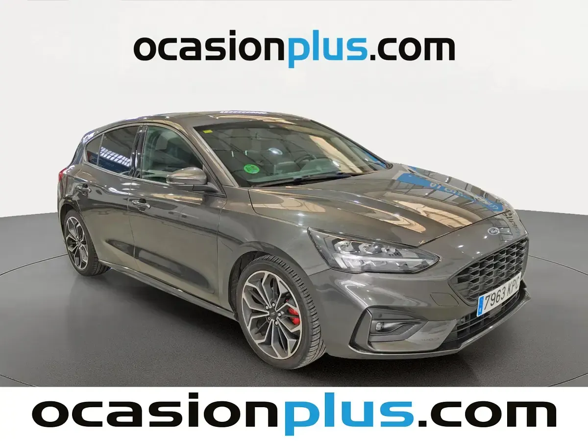 Brugt Ford Focus ST-Line 125 HK (91 kW) 2018 Grå Hatchback