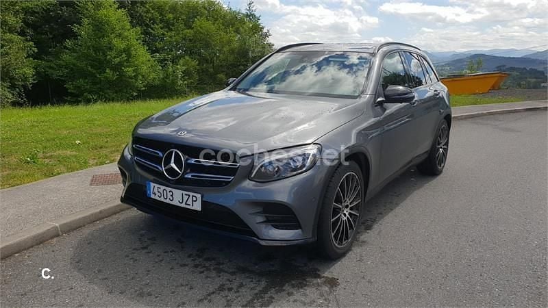 Gris / plata Usado 2017 Mercedes GLC220 AMG line SUV | 34.900 € - Imagen 1/4