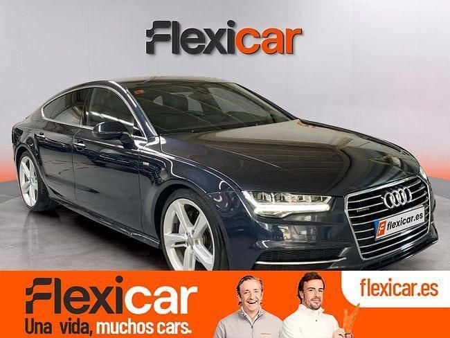 Usado Audi A7 Sportback S-Line 272 CV (200 kW) 2016 Gris Utilitario