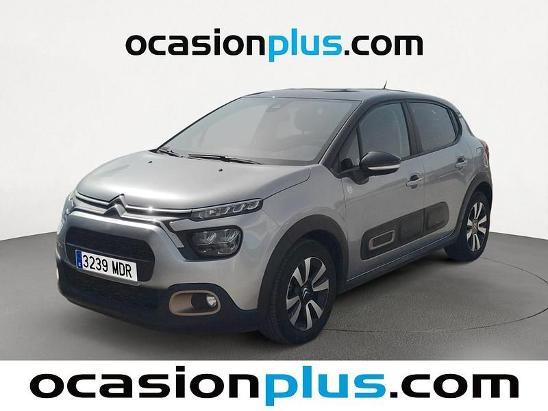 Gris plata Usado 2023 Citroën C3 PureTech Utilitario | 10.719 € (Buen precio) - Imagen 1/4