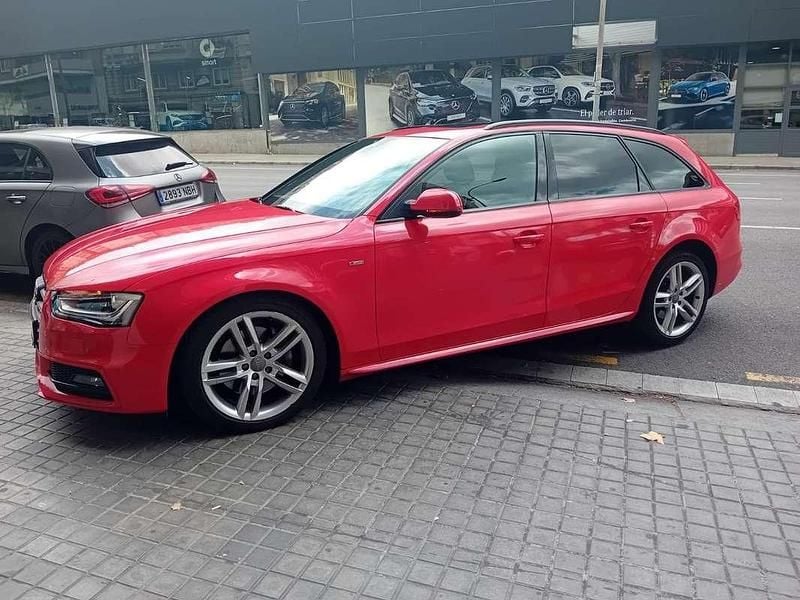 Rojo Usado 2014 Audi A4 Berlina | 18.900 € (Precio justo) - Imagen 1/4