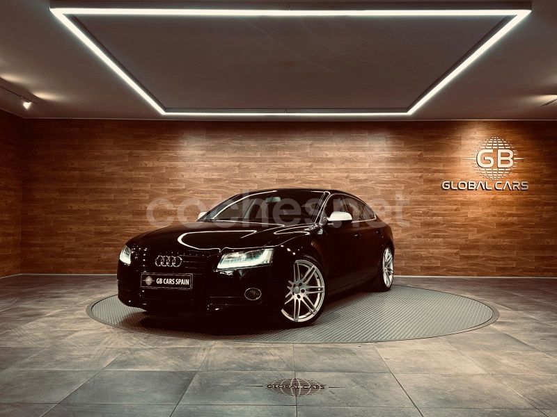Negro Usado 2010 Audi A5 Sportback S-Line Berlina | 14.999 € (Precio justo) - Imagen 1/4