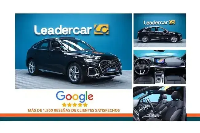 Usado Audi Q5 S-Line 299 CV (219 kW) 2021 Negro SUV