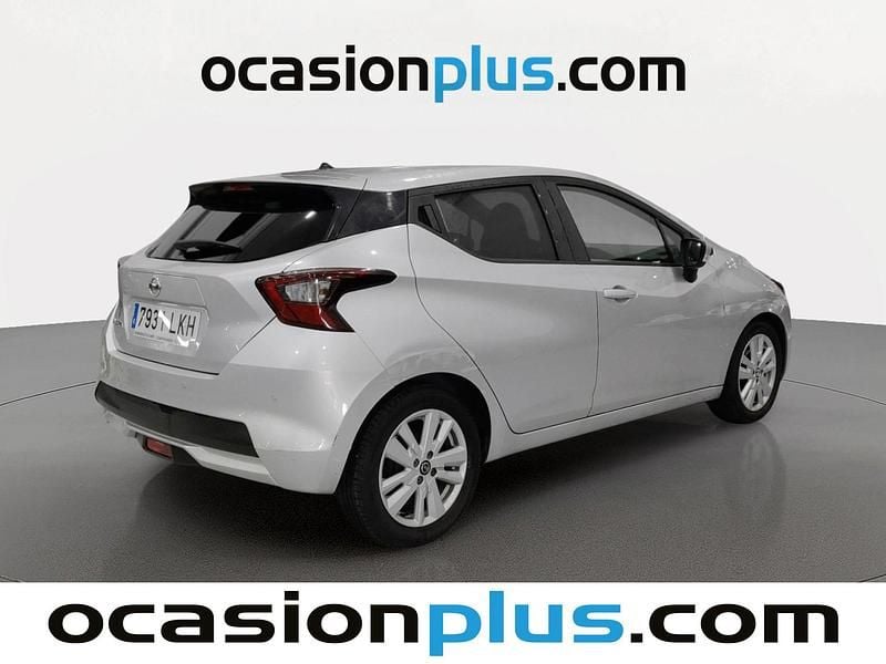 Usado Nissan Micra Acenta 101 CV (74 kW) 2020 Gris plata Utilitario