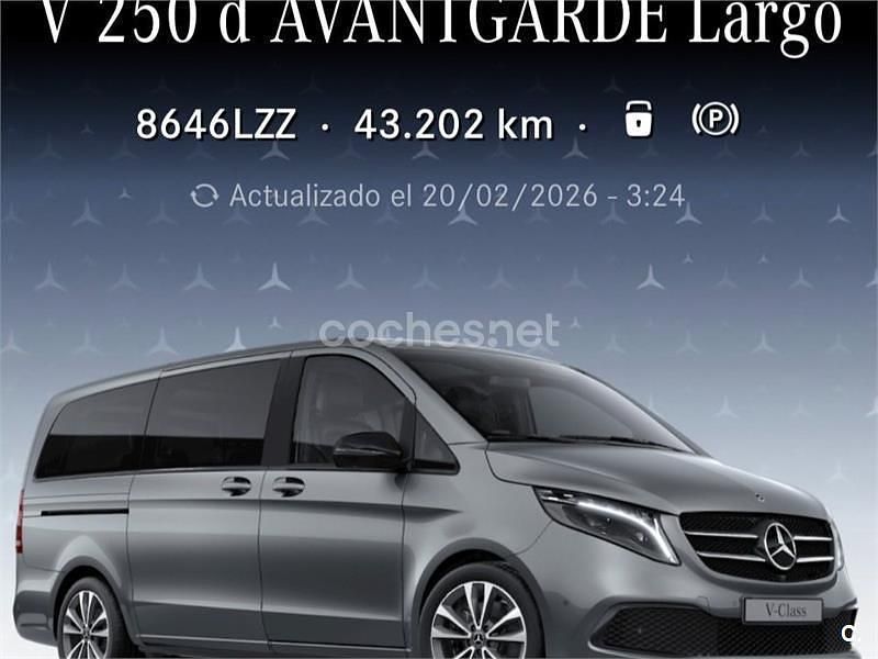 Usado Mercedes V250 Avantgarde 190 CV (139 kW) 2022 Gris / plata Monovolumen