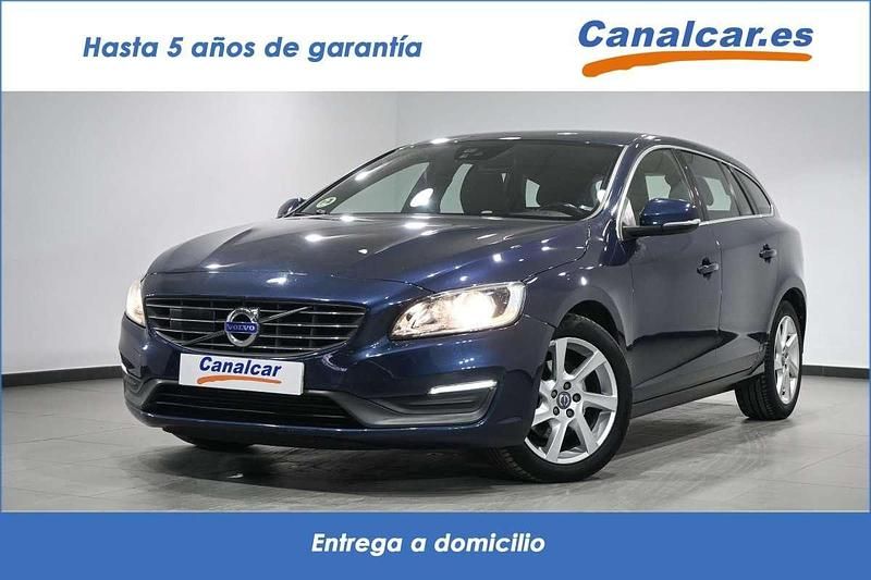 Azul Usado 2014 Volvo V60 Kinetic Familiar | 10.663 € (Precio justo) - Imagen 1/4
