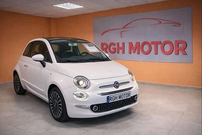 Blanco Usado 2017 Fiat 500 Lounge Utilitario | 9990 € (Precio justo) - Imagen 1/4