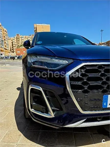 Usado Audi Q5 S-Line 204 CV (150 kW) 2021 Azul SUV