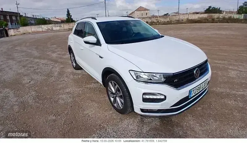 Usado VW T-Roc Advance 110 CV (80 kW) 2022 Blanco SUV