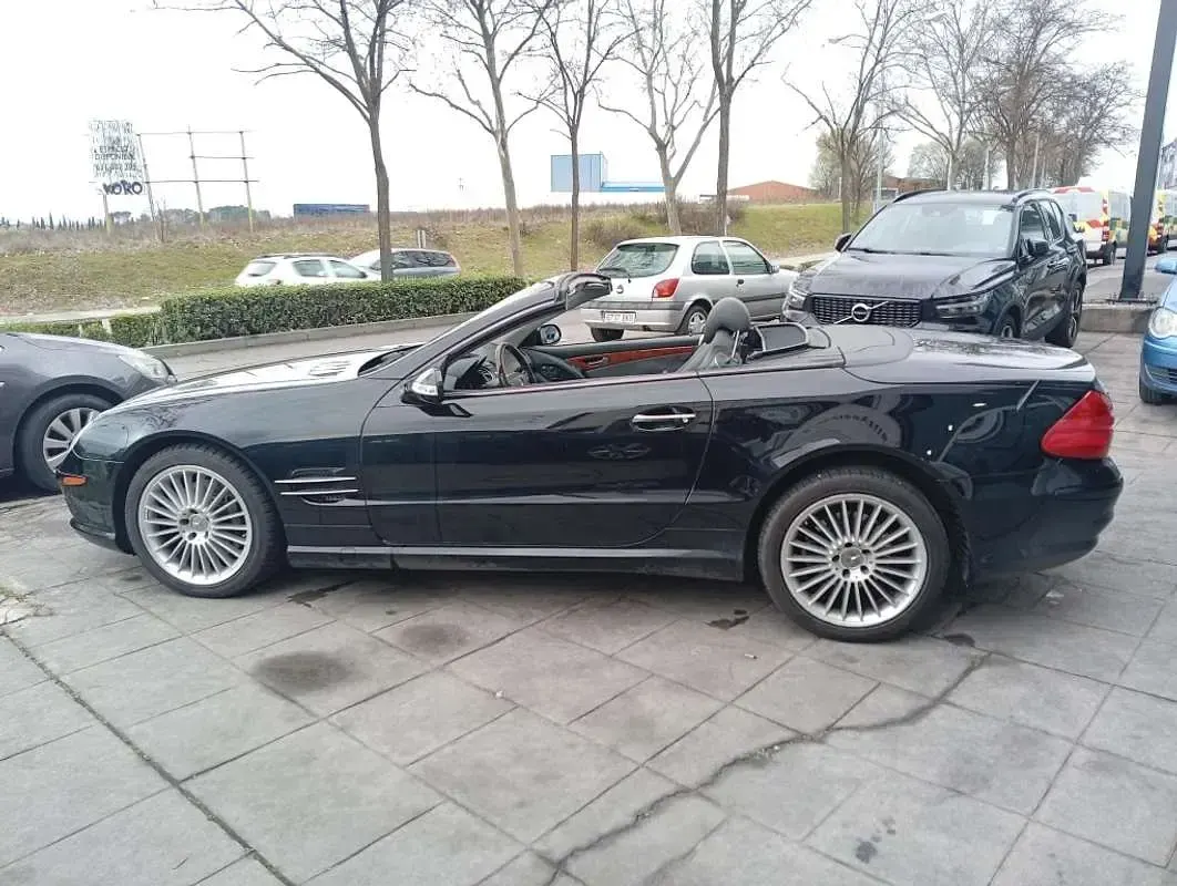 Usado Mercedes SL500 306 CV (225 kW) 2003 Negro Coupe