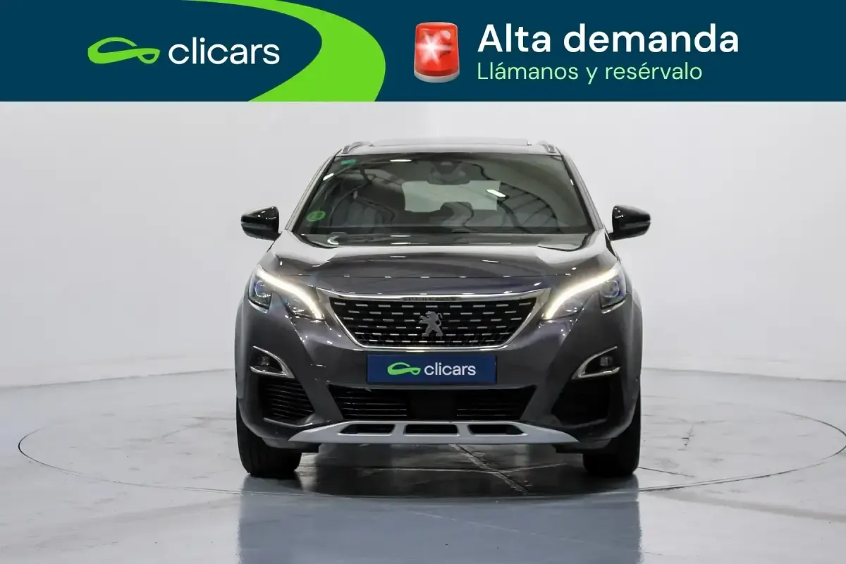 Usado Peugeot 5008 GT-line 130 CV (95 kW) 2017 Gris SUV