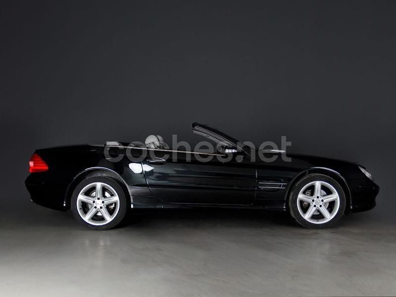 Usado Mercedes SL350 245 CV (180 kW) 2003 Negro Coupe