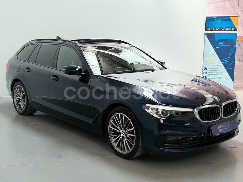 Usado BMW 520 190 CV (139 kW) 2020 Azul Familiar