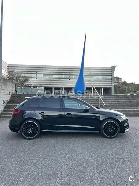 Usado Audi A3 S-Line 150 CV (110 kW) 2020 Negro Berlina