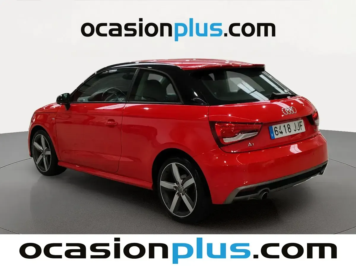 Usado Audi A1 S-Line 116 CV (85 kW) 2015 Rojo Utilitario