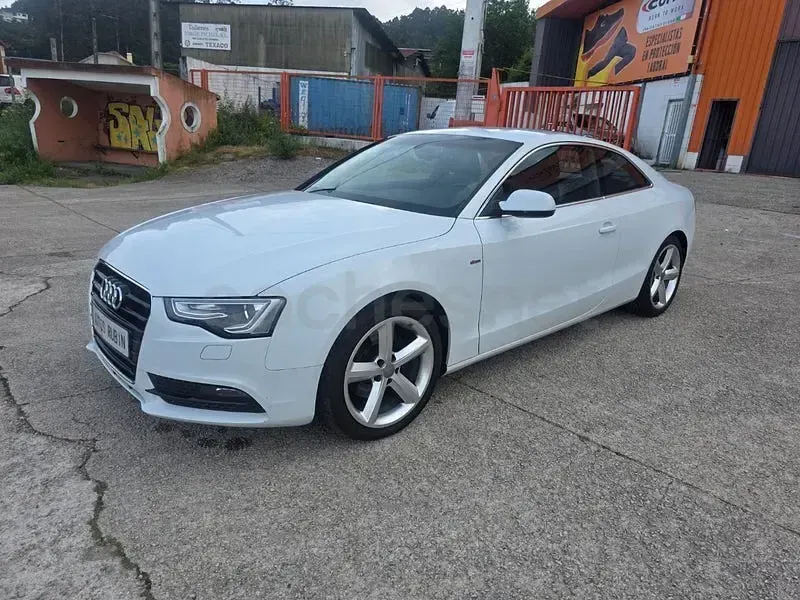 Usado Audi A5 S-Line 170 CV (125 kW) 2012 Blanco Coupe