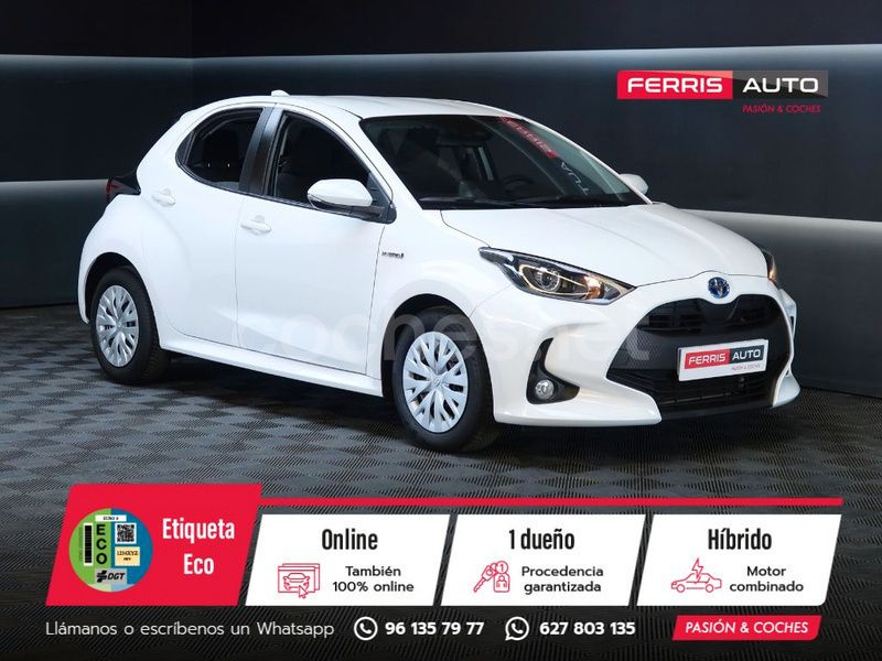 Blanco Usado 2021 Toyota Yaris Hybrid Business Edition Utilitario | 17.480 € (Precio justo) - Imagen 1/4