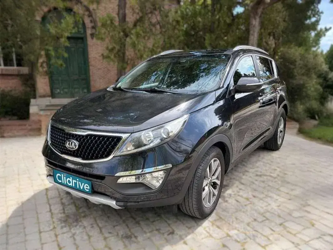 Usado Kia Sportage 116 CV (85 kW) 2015 Negro SUV