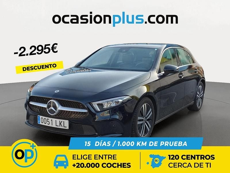 Negro Usado 2020 Mercedes A180 Berlina | 25.250 € (Precio justo) - Imagen 1/4