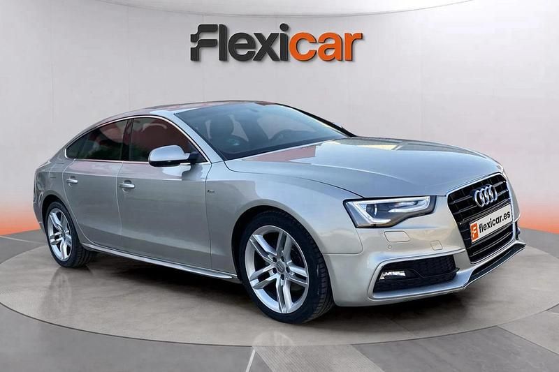 Gris Usado 2016 Audi A5 Sportback S-Line Utilitario | 15.990 € (Super precio) - Imagen 1/4