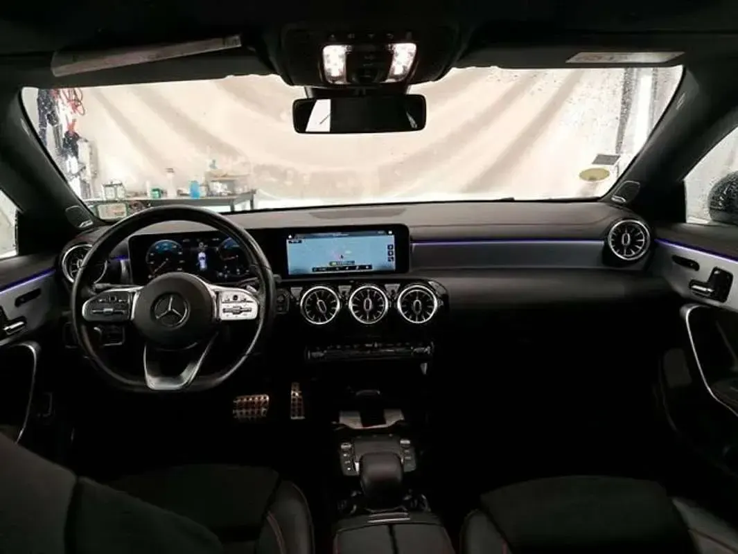 Usado Mercedes CLA200 AMG 150 CV (110 kW) 2020 Blanco Coupe