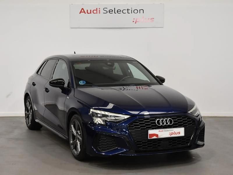 Usado Audi A3 150 CV (110 kW) 2021 Azul
