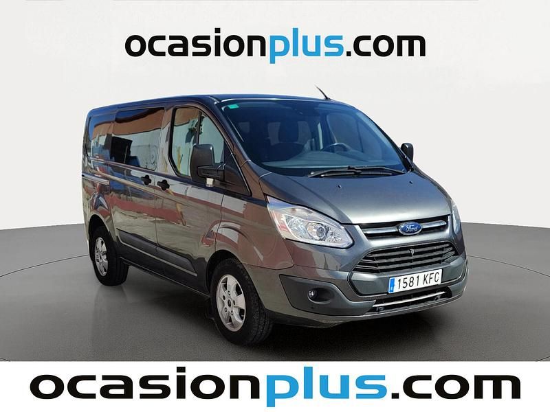 Usado Ford Transit Custom Trend 130 CV (95 kW) 2017 Gris Berlina