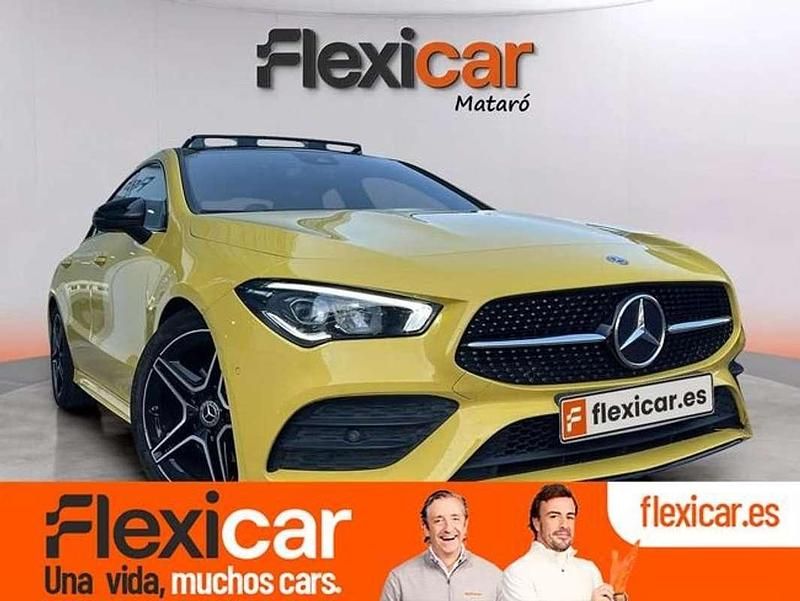 Amarillo Usado 2019 Mercedes CLA180 Berlina | 25.990 € (Buen precio) - Imagen 1/4