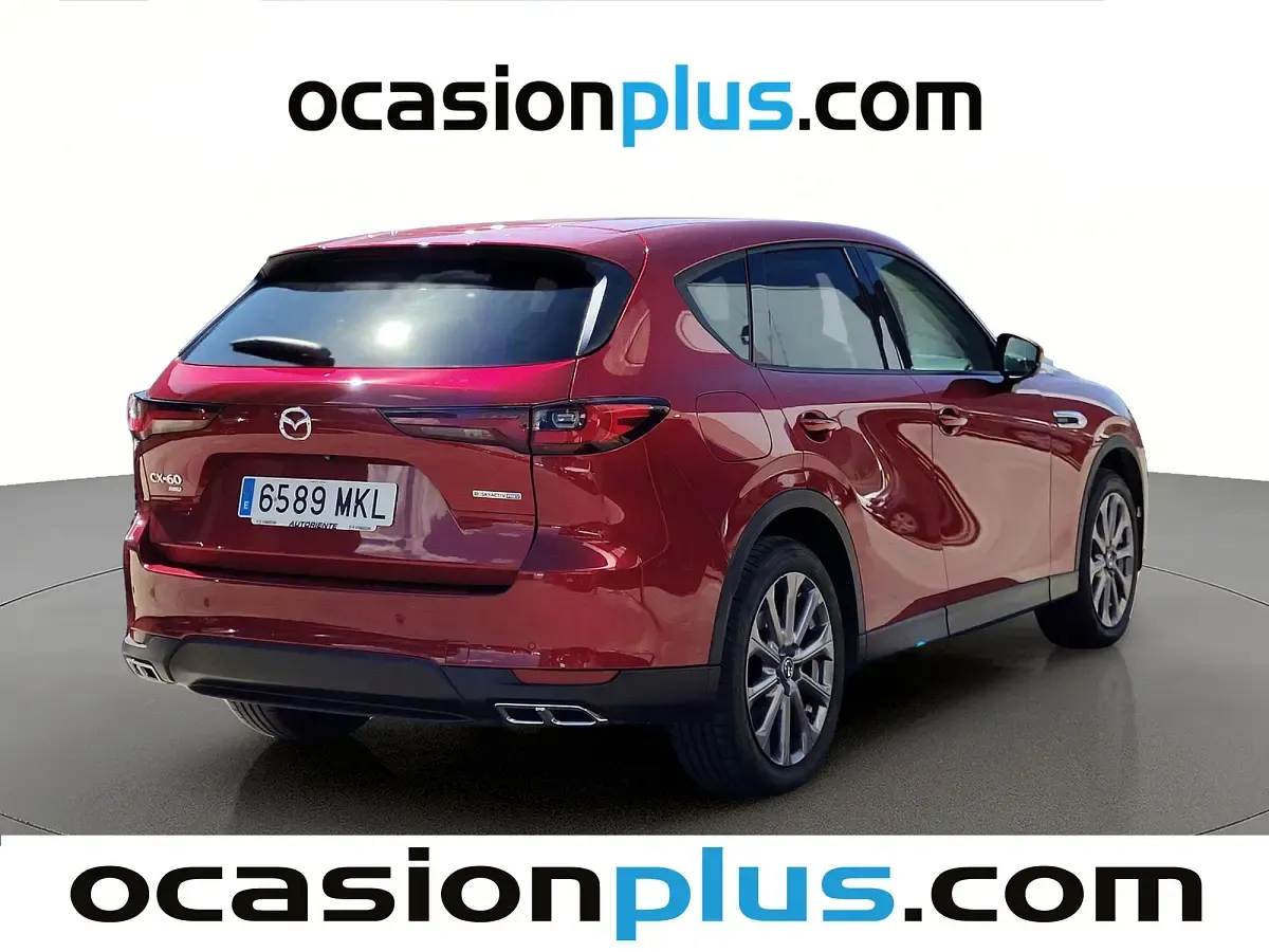 Usado Mazda CX-60 Exclusive-Line 328 CV (241 kW) 2023 Rojo SUV