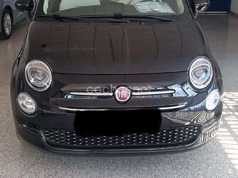 Usado Fiat 500 Lounge 69 CV (50 kW) 2020 Negro Berlina