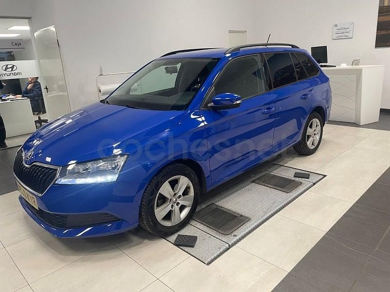 Brugt Skoda Fabia 95 HK (69 kW) 2019 Blå Stationcar