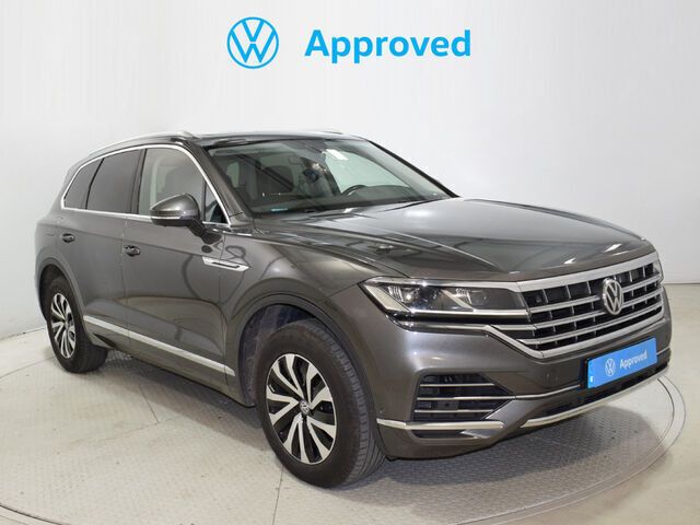 Gris Usado 2019 VW Touareg R-line SUV | 39.700 € (Precio justo) - Imagen 1/4