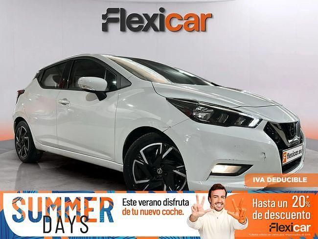 Blanco Usado 2021 Nissan Micra Acenta Utilitario | 11.890 € (Precio justo) - Imagen 1/4