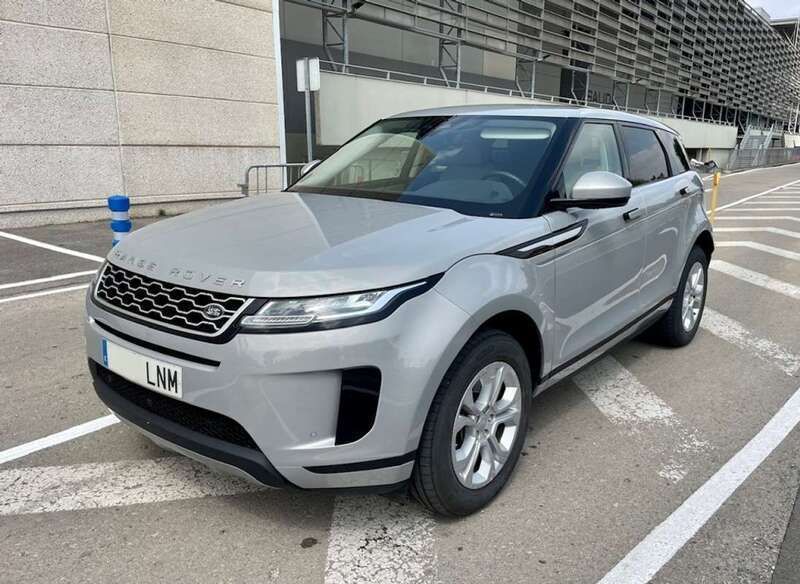 Gris Usado 2021 Land Rover Range Rover evoque SE SUV | 26.500 € - Imagen 1/4