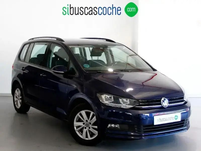 Azul Usado 2020 VW Touran Edition Monovolumen | 21.990 € (Precio justo) - Imagen 1/4