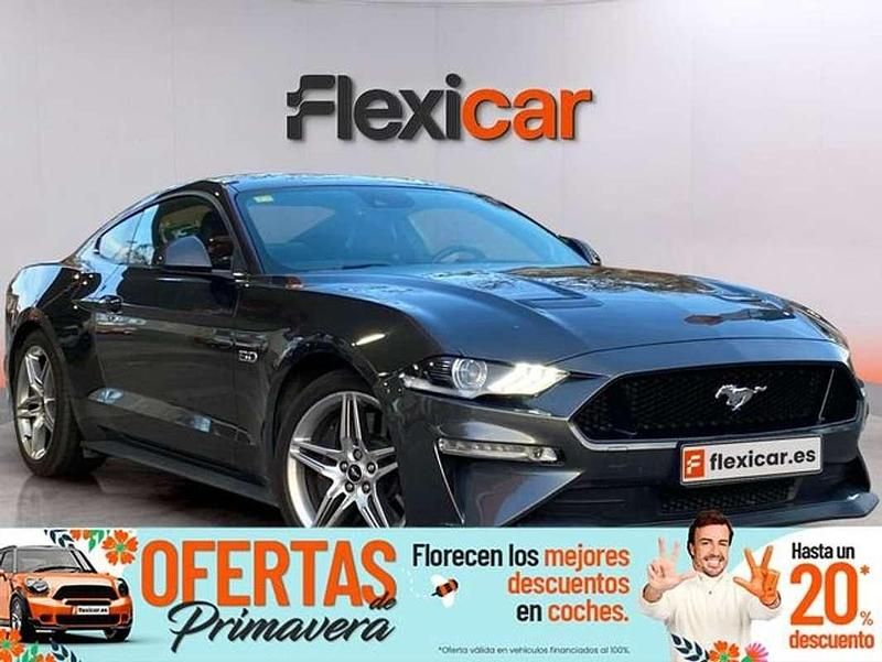Usado Ford Mustang GT 450 CV (330 kW) 2018 Gris Coupe