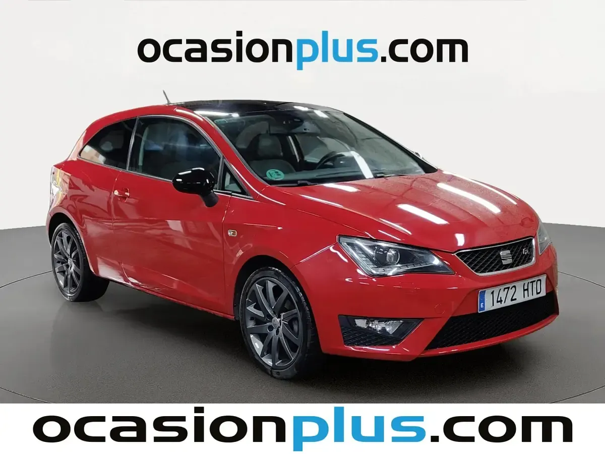 Usado Seat Ibiza SC FR 105 CV (77 kW) 2013 Rojo Utilitario