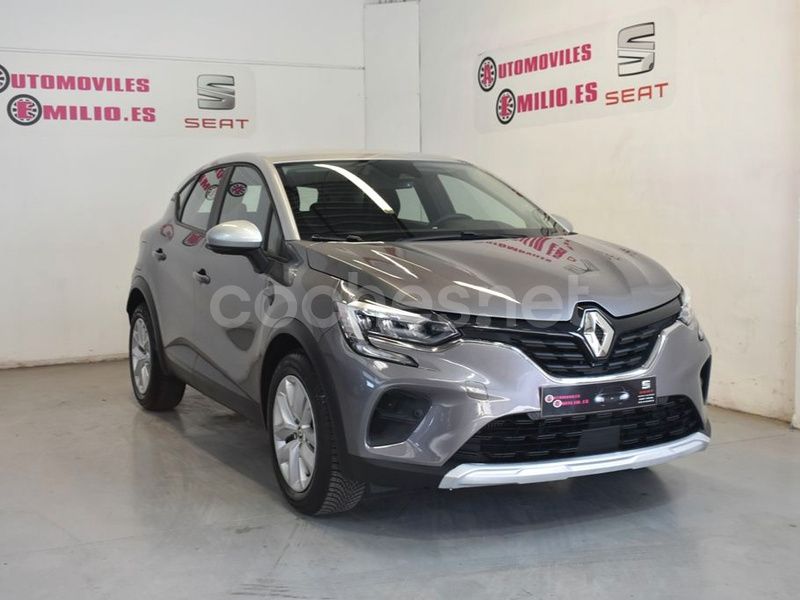 Gris / plata Usado 2023 Renault Captur Techno SUV | 23.900 € (Caro) - Imagen 1/4