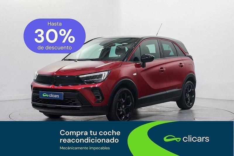 Usado Opel Crossland X GS Line 110 CV (80 kW) 2022 Rojo SUV